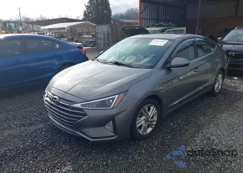 2019 Hyundai Elantra Value Edition из США, поврежденный, VIN 5NPD84LF2KH465158